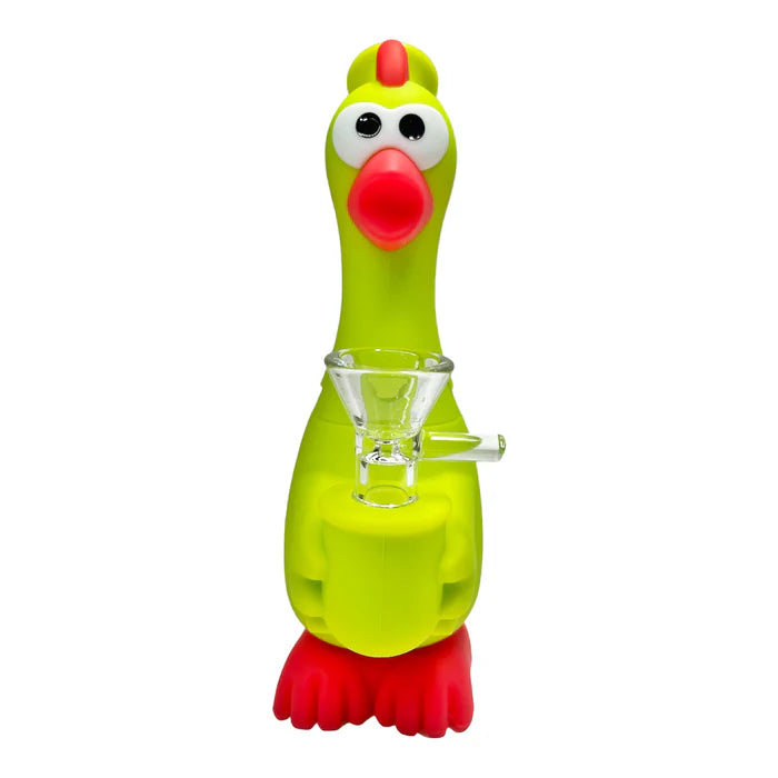 Chicken silicone bong 6.5"